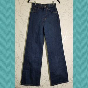 Howick VTG Dark Wash High Rise Wide Leg Jeans